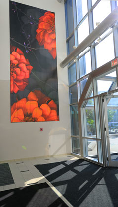 Atrium/Lobby, 50 Monroe Place, Grand Rapids, MI 20ft x 8ft tile installation